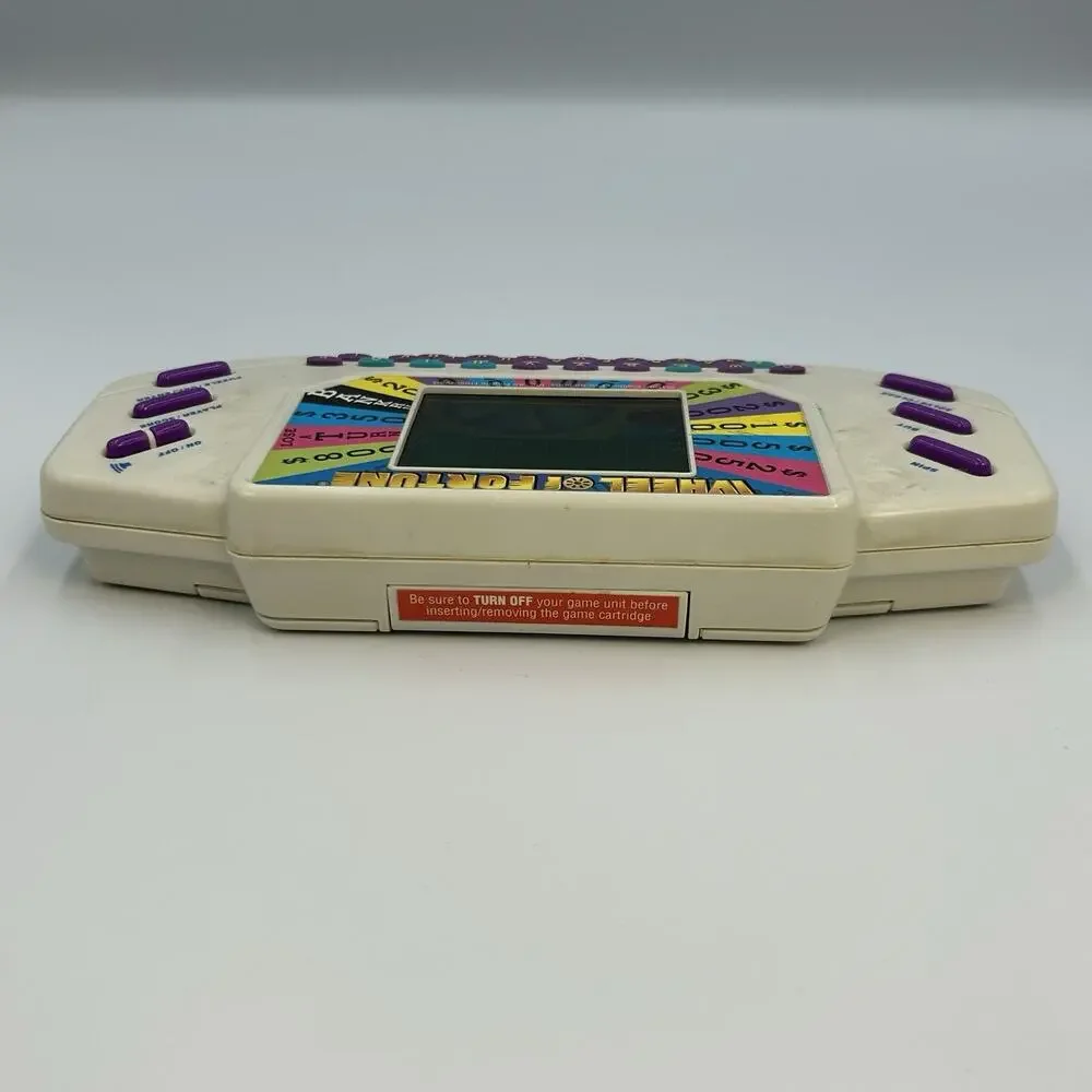 Wheel of Fortune Handheld Game 1995 Tiger Electronics Vintage - TESTED